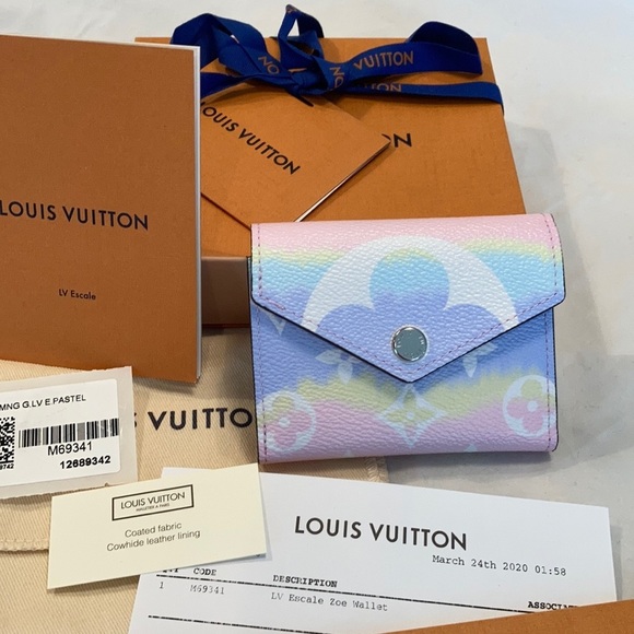 Louis Vuitton Victorine Wallet LV Escale Pastel